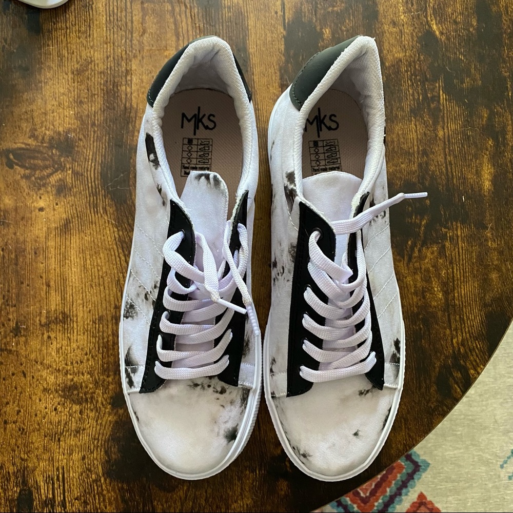 Tie dye sneakers
